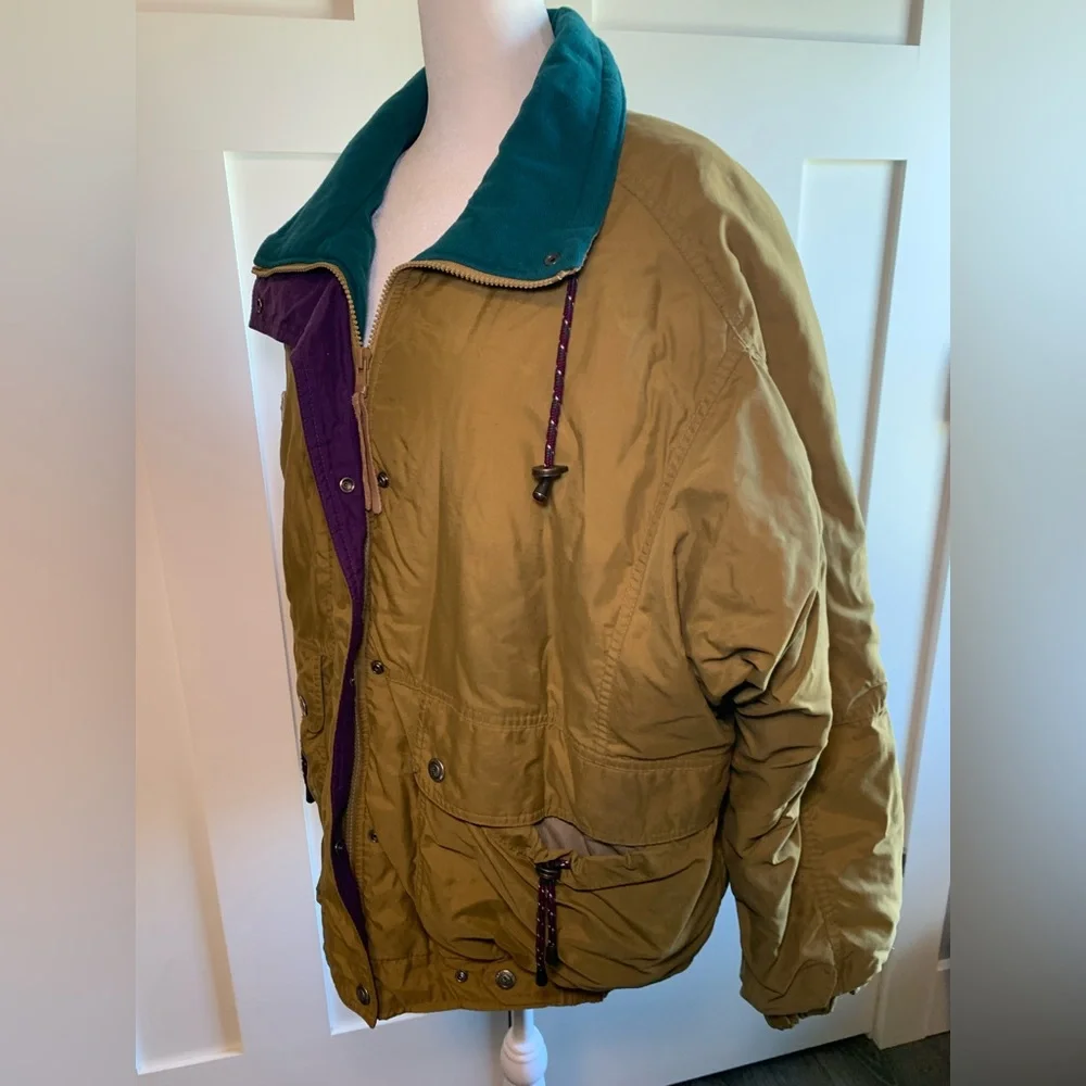 Women’s Vintage Columbia Coat Size XL - Picture 4 of 16